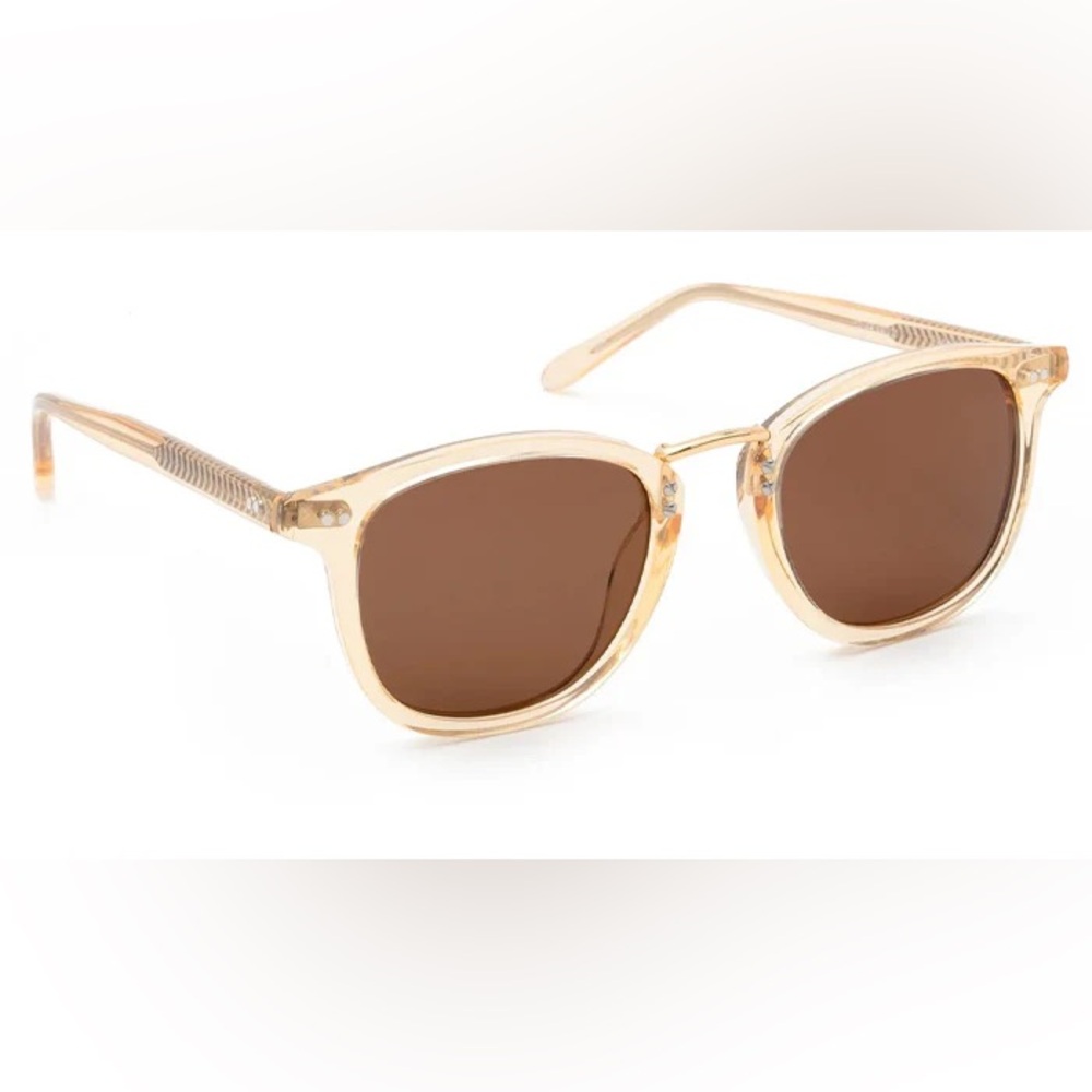 KREWE Franklin Sunglasses in Champagne Polar 24K